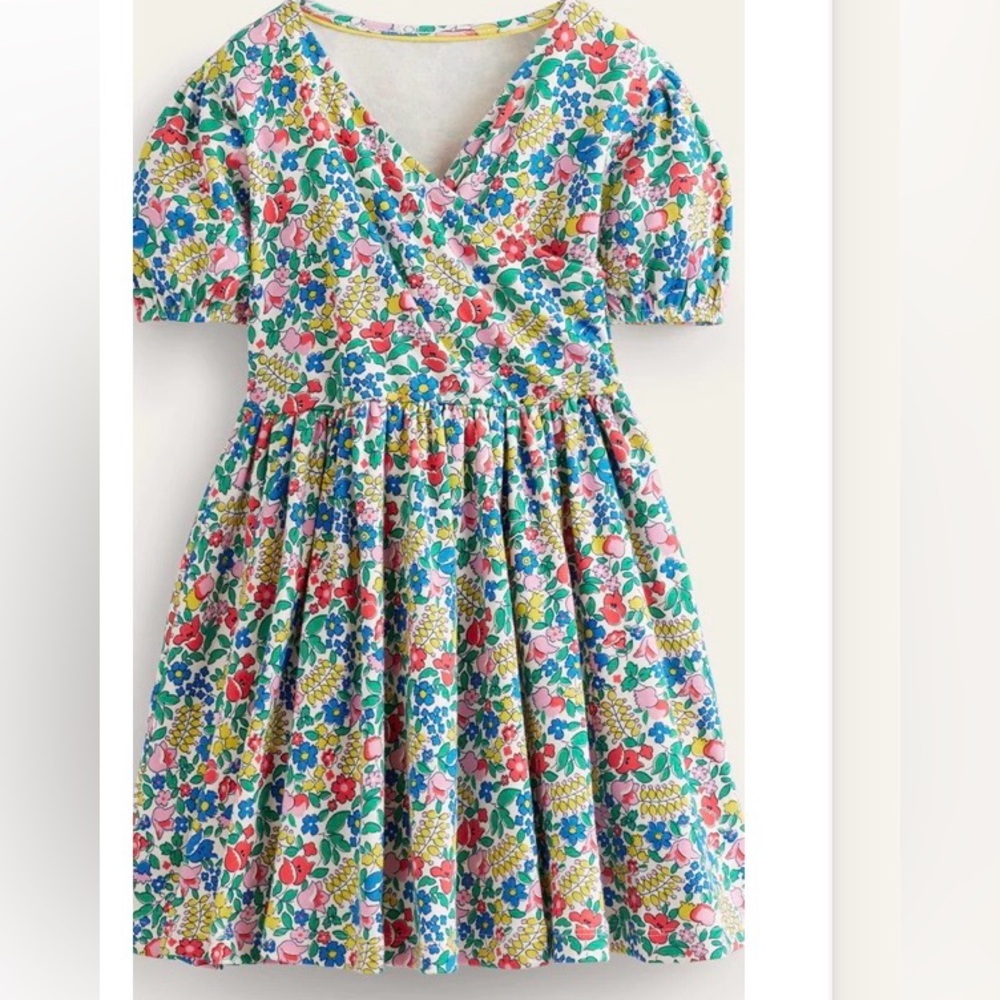 Mini Boden Twirly Ballerina Jersey Dress